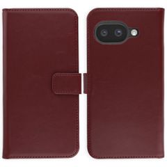 Selencia Echtleder Klapphülle Google Pixel 10a - Burgundy
