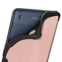 imoshion Slim Soft Case Klapphülle Kobo Clara 2E / Tolino Shine 4 - Rosé gold