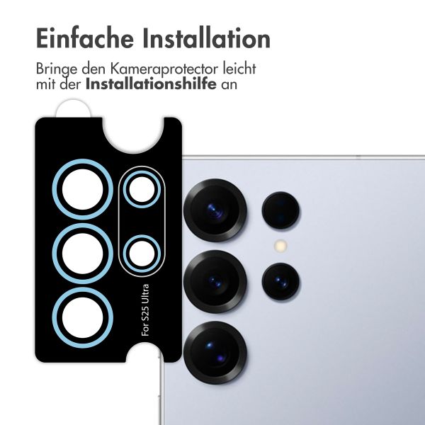 imoshion 2er-Pack Objektivschutz für Kamera für das Samsung Galaxy S25 Ultra - Titanium Silverblue