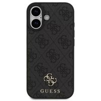 Guess 4G Metal Logo Back Cover MagSafe Apple iPhone 17 - Schwarz