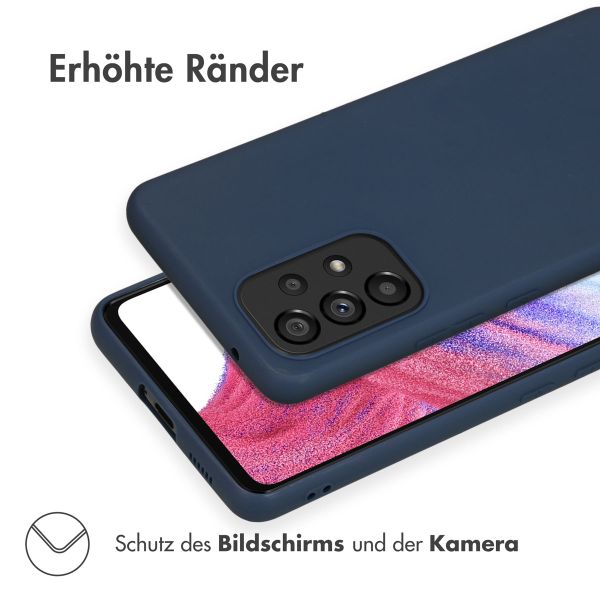 imoshion Color TPU Hülle für das Samsung Galaxy A53 - Dunkelblau