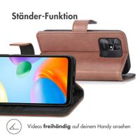 imoshion Luxuriöse Klapphülle Xiaomi Redmi 10C - Braun