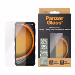 PanzerGlass Ultra-Wide Fit Antibakterieller Displayschutz Samsung Galaxy Xcover 6 Pro / 7 / 7 Pro
