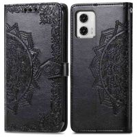 imoshion Mandala Klapphülle Motorola Moto G73 - Schwarz
