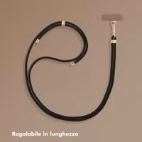 Selencia Universal-Handykette - Schwarz