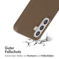 Accezz MagSafe Leather Backcover Samsung Galaxy A57 (5G) - Kaffeebraun