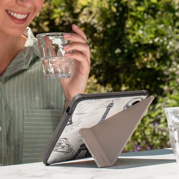 imoshion Design Klappbare Klapphülle Kobo Libra 2 / Tolino Vision 6 - Paris