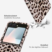 Selencia Vivid Back Cover Samsung Galaxy Z Flip 7 - Wild Leo
