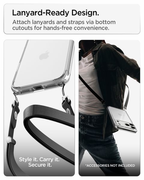 Spigen Ultra Hybrid Apple iPhone 18 Pro / 17 Pro - Crystal Clear