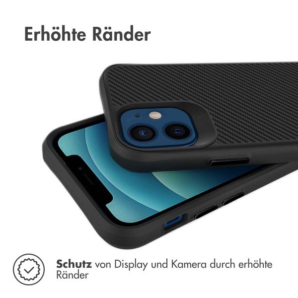 imoshion Rugged Hybrid Carbon Case Apple iPhone 12 Mini - Schwarz