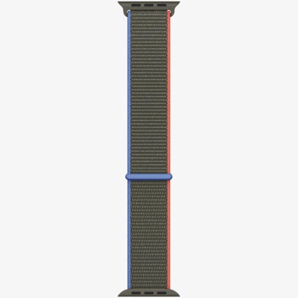 Apple Sport Loop Armband für das  Apple Watch Series 1 t/m 9 / SE (38/40/41 mm) | Series 10 / 11 (42 mm) - Olive
