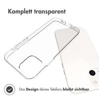 Accezz TPU Clear Cover für das iPhone 13 - Transparent