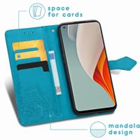 imoshion Mandala Klapphülle OnePlus Nord N100 - Türkis