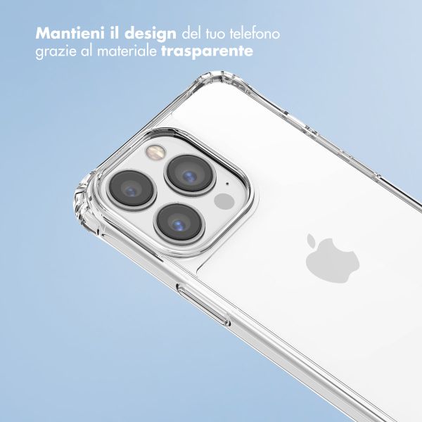 imoshion Back Cover mit Band + Armband Apple iPhone 13 Pro - Perlenherzen