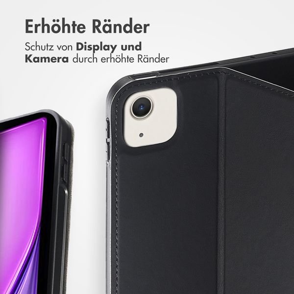 Accezz Classic Klapphülle Apple iPad Air 13 Zoll (2025) M3 / (2024) M2 - Schwarz