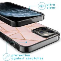 imoshion Design Hülle für das Apple iPhone 12 (Pro) - Pink Graphic
