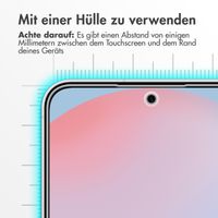Accezz Screen Protector aus gehärtetem Glas Samsung Galaxy S25 FE