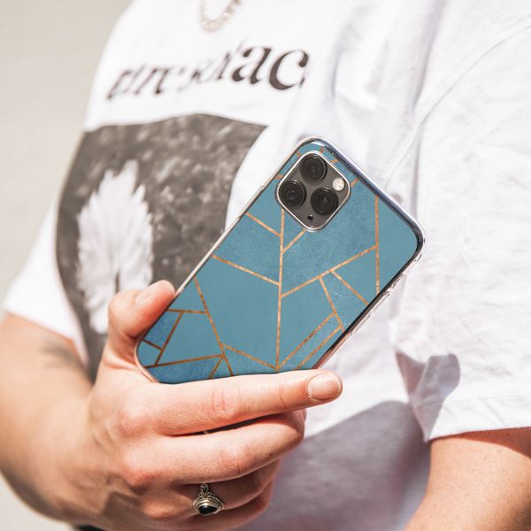 imoshion Design Hülle für das Huawei P30 Lite - Blue Graphic