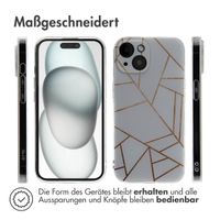 imoshion Design Hülle Apple iPhone 15 - White Graphic