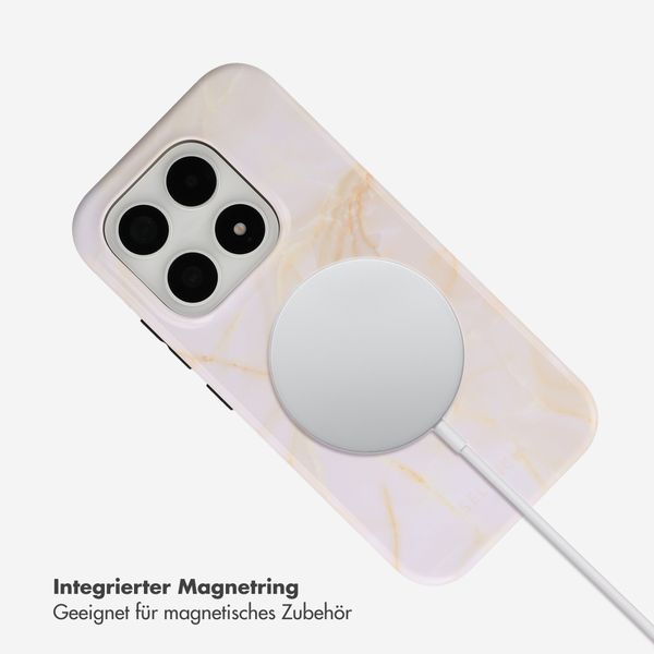 Selencia Vivid Rückabdeckung mit MagSafe Xiaomi 17 - Golden Beige Marble