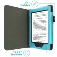 imoshion Vegan Leather Klapphülle Kobo Nia - Hellblau