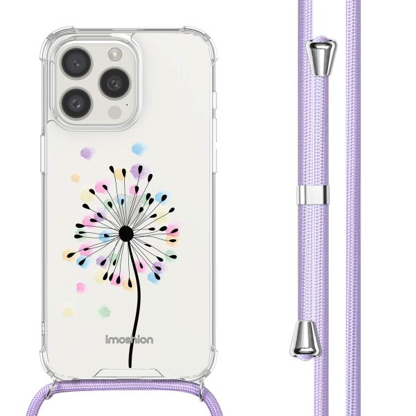 imoshion Design Hülle mit Band Apple iPhone 15 Pro Max - Sandstone Dandelion