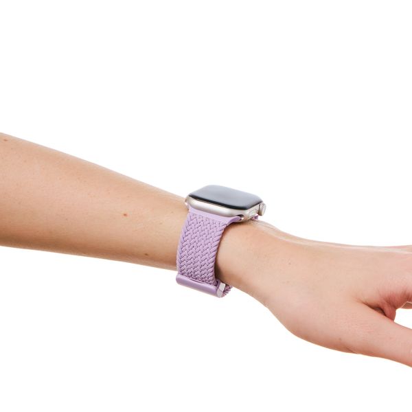 iDeal of Sweden Soft Braid Watch Band für Apple Watch | 44/45/46/49 mm - Lavender Milk