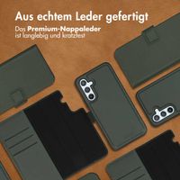 Accezz Premium Leather 2 in 1 Wallet Bookcase Samsung Galaxy A54 (5G) - Grün