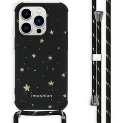 imoshion Design Hülle mit Band Apple iPhone 14 Pro - Stars Gold