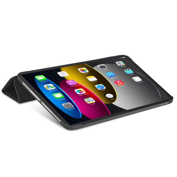 Decoded Textured Sillicon Slim Cover Apple iPad 11 (2025) 11 Zoll A16 / iPad 10 (2022) 10.9 Zoll - Charcoal