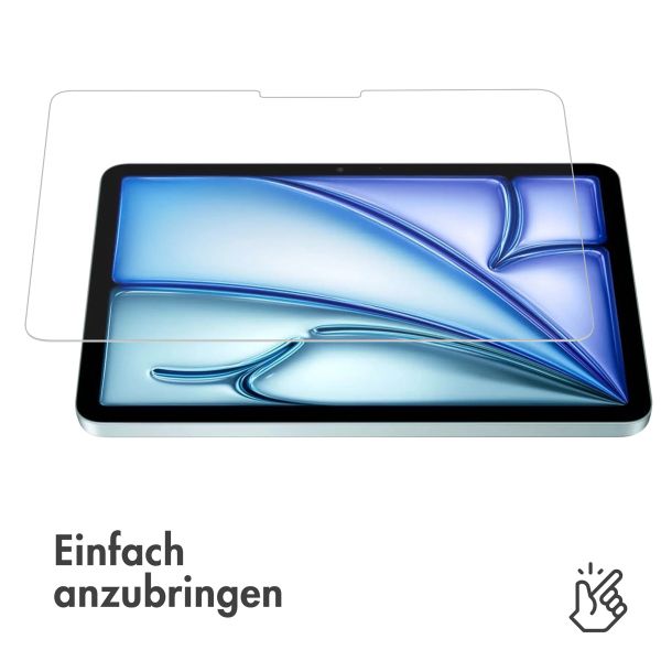 imoshion Displayschutz aus gehärtetem Glas für das  iPad Air 11 Zoll (2024) M2 / iPad 10 (2022) 10.9 Zoll - Transparent