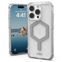 UAG Plyo Backcover MagSafe für das iPhone 16 Pro - Ice / Silver