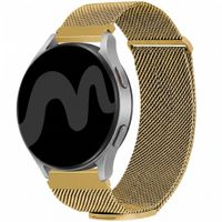 imoshion Magnetisches Milanaise Armband -   Universelle 20 mm Anschluss - Größe M - Gold