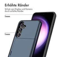 imoshion Backcover mit Kartenfach Samsung Galaxy S24 Plus - Dunkelblau