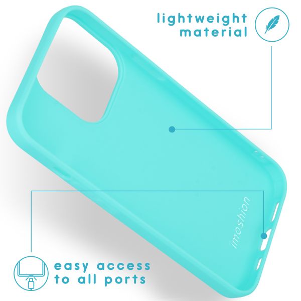 imoshion TPU Color Cover Apple iPhone 13 Pro - Mintgrün