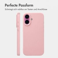 imoshion Texture Backcover Apple iPhone 16 - Rosa