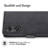 imoshion Luxuriöse Klapphülle Oppo Reno 8 T (4G) - Schwarz