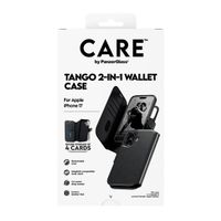CARE by PanzerGlass Tango 2 in 1 Wallet Case MagSafe Apple iPhone 17 - Schwarz