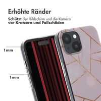 imoshion Design Hülle Apple iPhone 15 - Pink Graphic