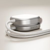 Zens Pro 3 USB-C-Kabel mit kabellosem Ladegerät für Telefon / Earbuds / Apple Watch - MagSafe und Qi2 - Weiß