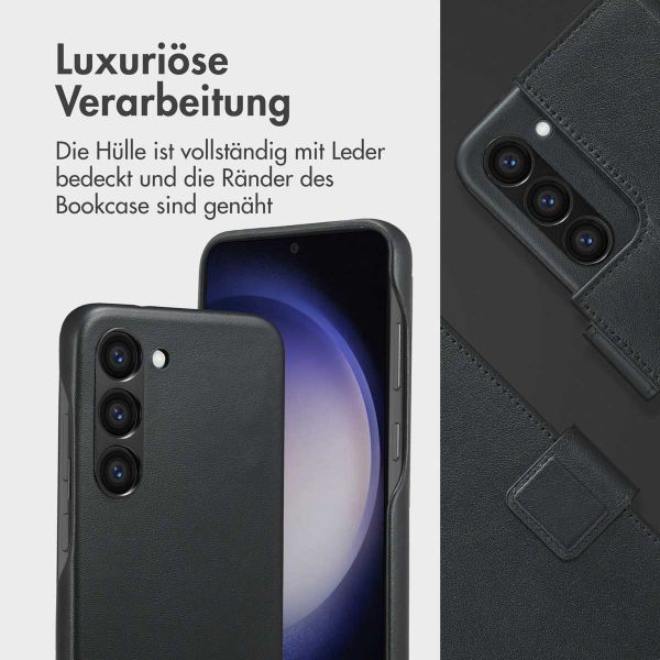Accezz 2-in-1 Klapphülle aus Leder mit MagSafe Samsung Galaxy S23 - Onyx Black