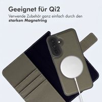 imoshion Herausnehmbare 2-in-1 Luxus-Bookcase Samsung Galaxy A37 (5G) - Grün