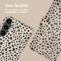 imoshion Design Klapphülle Samsung Galaxy S23 FE - Black And White Dots