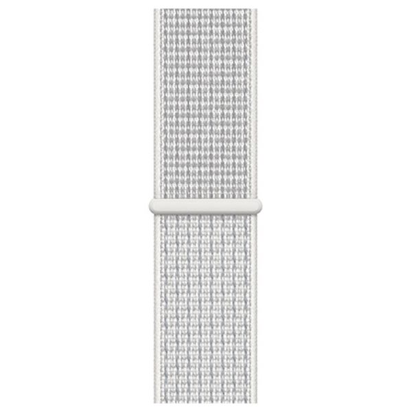 Apple Nike Sport Loop Band für Apple Watch Series 1 bis 9 / SE (38/40/41 mm) | Series 10 (42 mm) - Summit White