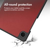 imoshion Trifold Klapphülle Samsung Galaxy Tab A11 / A9 8.7 Zoll - Rot