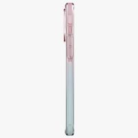 Uniq Combat Duo MagSafe Back Cover für das iPhone 15 - Pastel (Sky Blue/ Powder Pink)