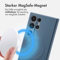 imoshion Color Back Cover mit MagSafe Samsung Galaxy S24 Ultra - Dunkelblau