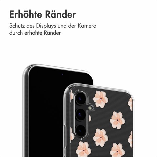 imoshion Design Hülle Samsung Galaxy A34 (5G) - Floral Peach