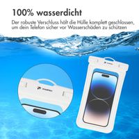 imoshion ﻿Universeller, wasserdichter Beutel - wasserdichte Smartphonehülle - Weiß