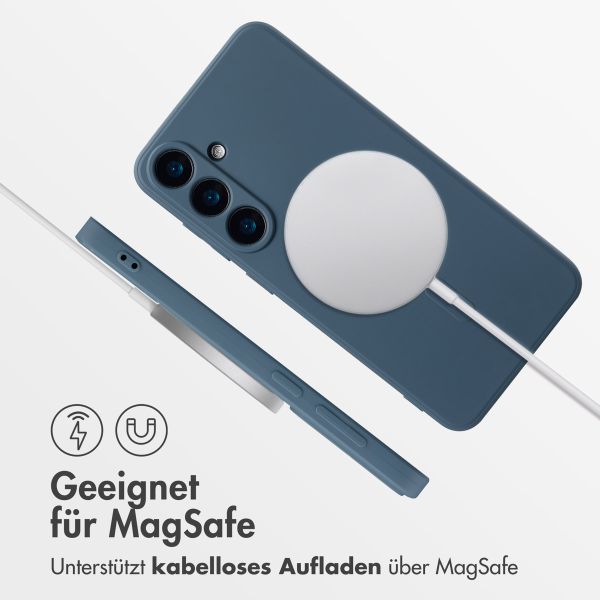 imoshion Color Back Cover mit MagSafe für das Samsung Galaxy S25 Plus - Dunkelblau